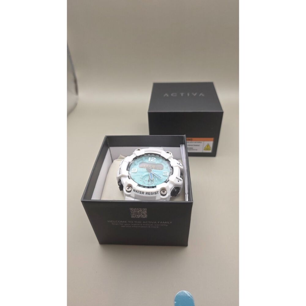 Activa Vextron X/ Dual-time/ Chronograph/ White-52mm - Picture 2 of 5